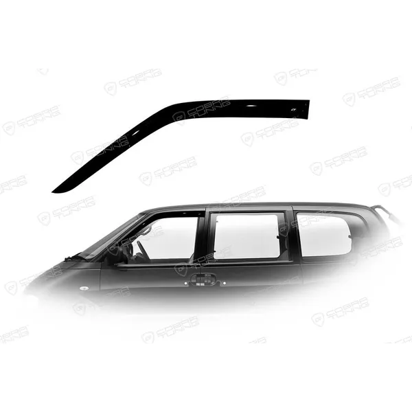 Дефлектора на окна Nissan Serena (C23) 1994-1999 деф.окон Cobra Tuning N12294