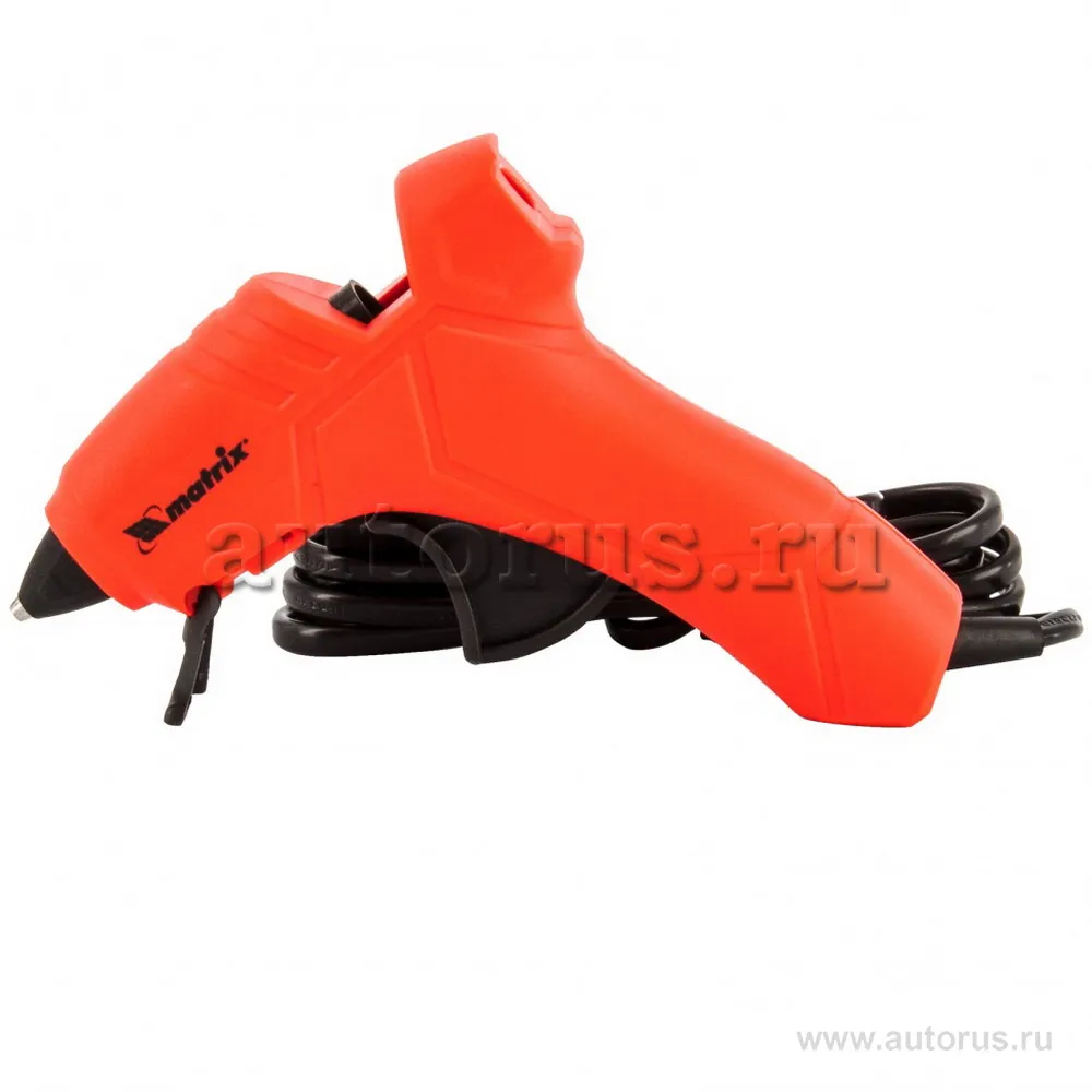 Клеевой пистолет, 7 мм, 15 (40) Вт, 5 г/мин MATRIX 93001 MATRIX 93001