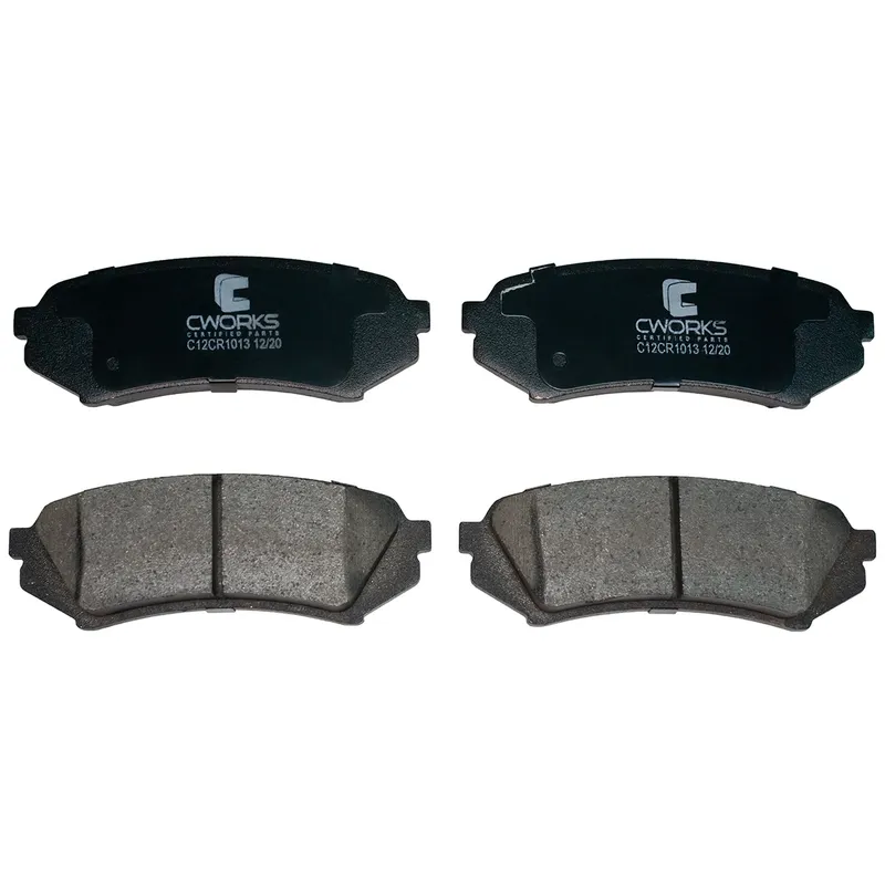 Тормозные колодки задние (Low Metallic) CWORKS C12CR1013