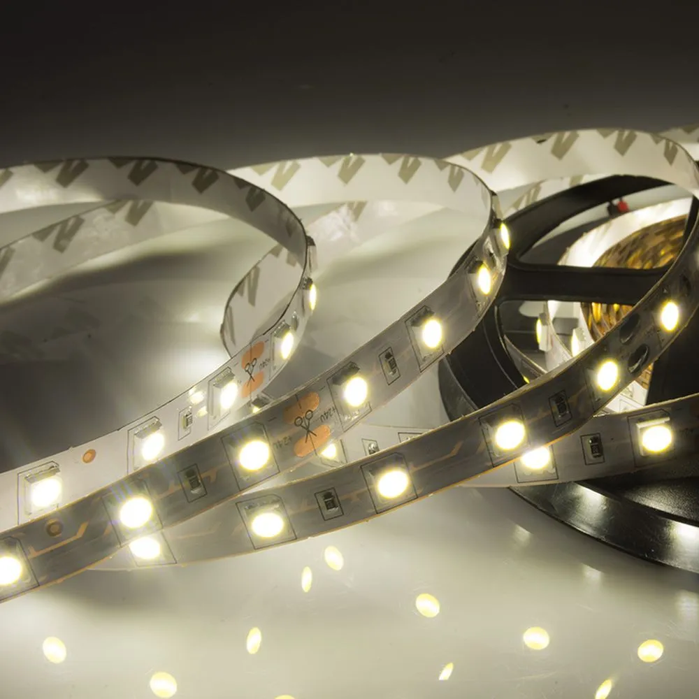 Лента светодиодная 24В, SMD5050, 60 LED/м, 3000К, 10мм, 5м, IP20 Lamper 141-632