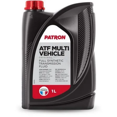 Жидкость гидроусилителя PATRON ATF MULTI-VEHICLE синтетическое 1 л ATF MULTI VEHICLE 1L ORIGINAL