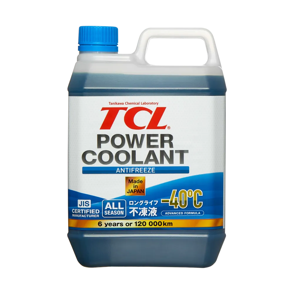 АНТИФРИЗ TCL POWER COOLANT -40C синий, длительного действия, 2 л TCL PC2-40B