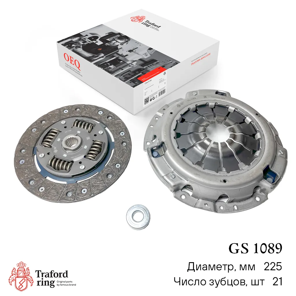 Сцепление в сборе Renault Duster (10)/ Kaptur (16) 2.0i (без муфты) TRAFORD RING GS1089