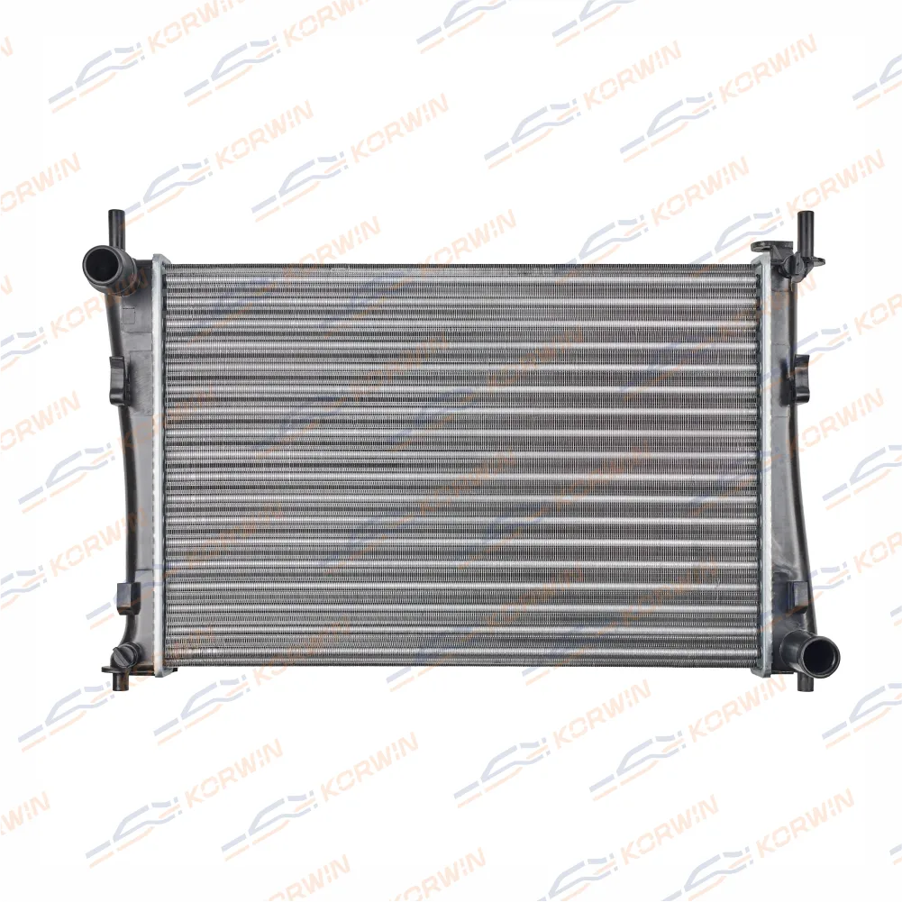 Радиатор охлаждения Ford Fusion/Fiesta (01-) 1.2-1.6 сборный KORWIN KWKB2039