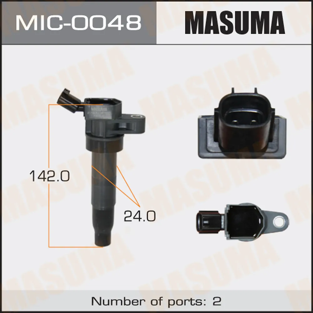 Катушка зажигания HYUNDAI SANTA FE/IX35 MASUMA MIC0048