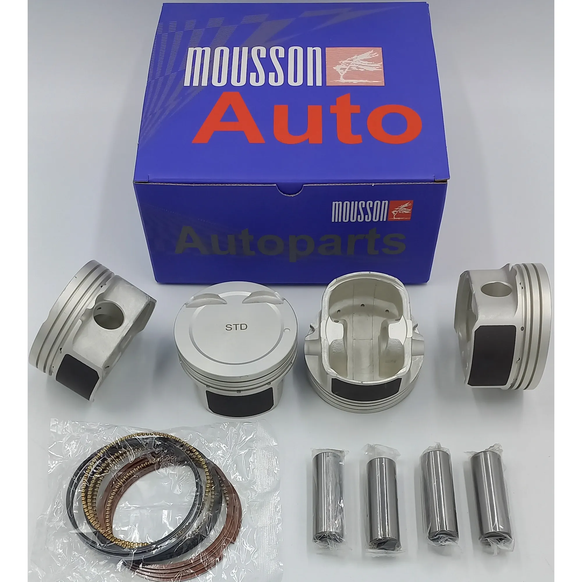 Поршень кольца комплект Kia/Hyundai 1,6L G4FC std на 1 цилиндр MOUSSON SPRG4FCSTD