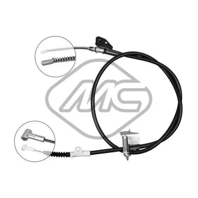 Трос ручника SUB FORESTER ALL DX R Metalcaucho 83328