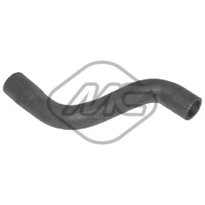 Патрубок радиатора CIT SAXO 1.5D 96-03 Metalcaucho 08519