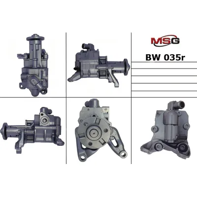 Насос ГУР восстановленный BMW X5 E70 LCI SAV, X6 E71 SAC 09-SERV MSG BW035R