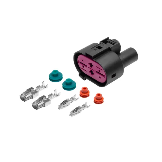 Разъем 1J0906234 (4pin) 4 контакта блока управления вентилятором для Audi, Seat, Skoda, Volkswagen.
