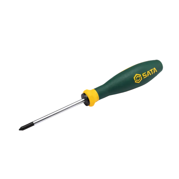 Отвертка крестовая, PH0х 80 мм . SATA 63608