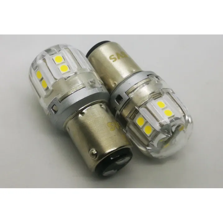 Светодиодные автолампы SVS P21/5W 1157-12-40V/3.3W/6000K/350Lm/Chip 3030/15SMD 2шт 0240433018