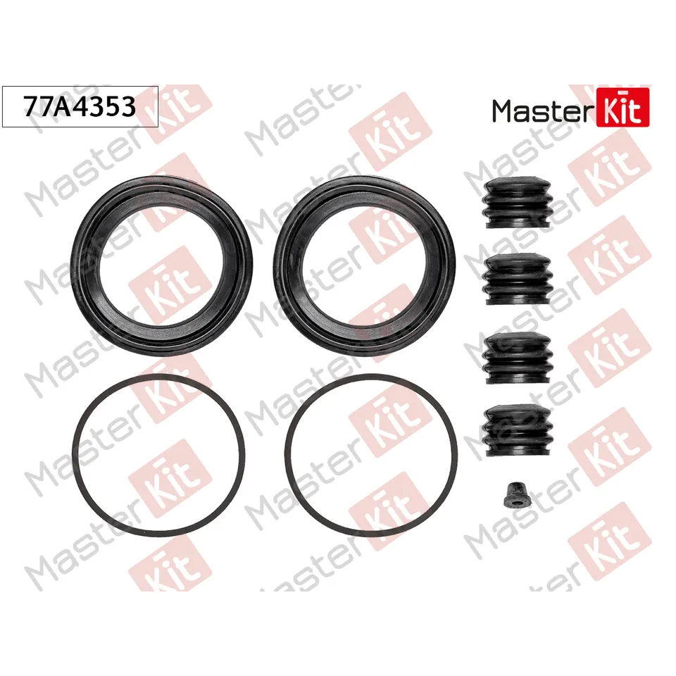 Ремкомплект тормозного суппорта IVECO EUROCARGO 80, 100 1991- MASTERKIT 77A4353