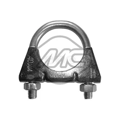 ХОМУТ ГЛУШИТЕЛЯ D43MM U Metalcaucho 00398