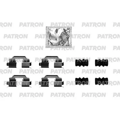 Комплект монтажный тормозных колодок ALFA ROMEO: Giulietta 10- PATRON PSRK1442