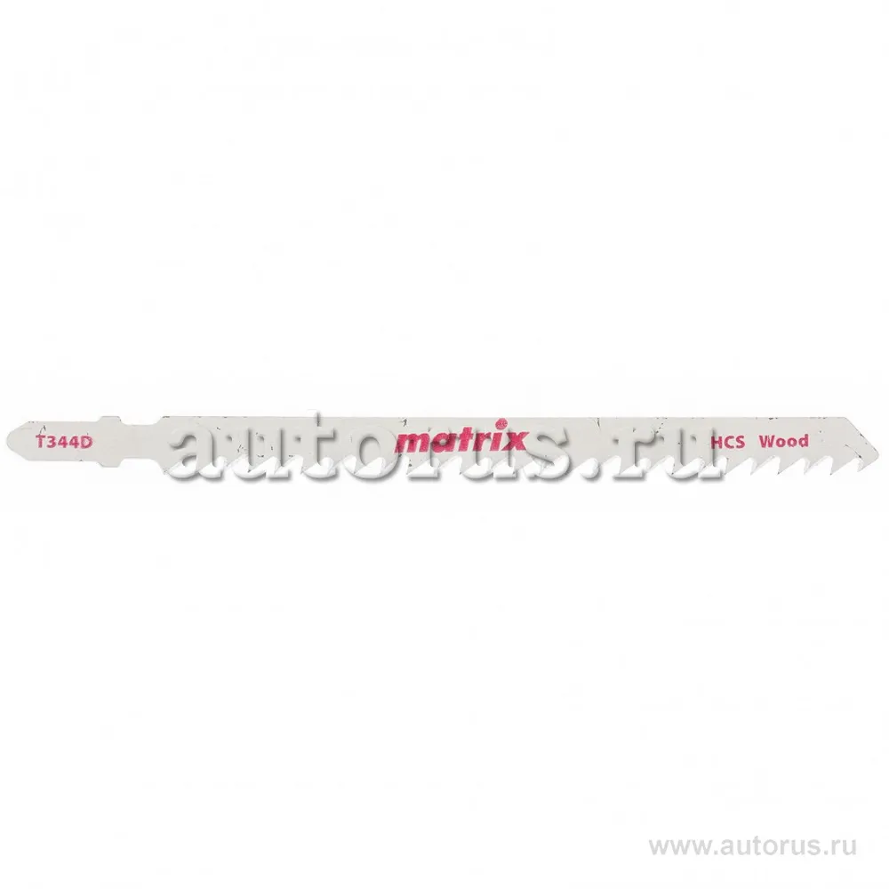 Полотна для электролобзика по дереву, 3 шт,T344D, 110x4 мм, HCS MATRIX 78221 MATRIX 78221