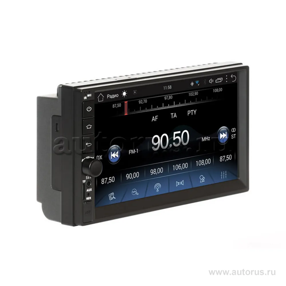 Автомагнитола SWAT AHR-6180 2 din мультимедиа,4х50 вт,MP3,USB,SD,BT,7,NAVI SWAT SWAT AHR-6180