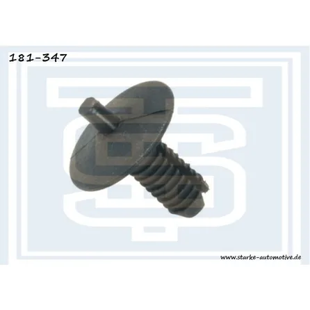 Пистон крепежный BMW L15mm распорная втулка STARKE 181-347