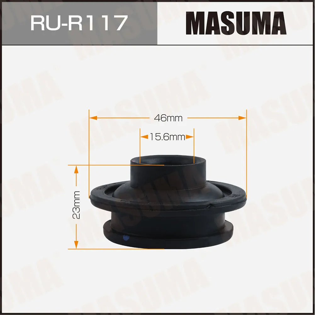 Втулка крепления радиатора MASUMA SUZUKI GRAND VITARA 09-16 upper MASUMA RUR117