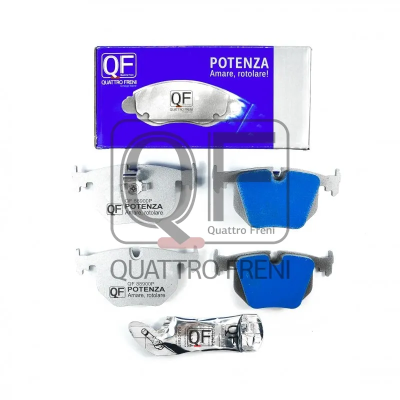 КОЛОДКИ ТОРМОЗНЫЕ POTENZA PREMIUM SERIES RR БЕЗ МЕХАНИЧЕСКОГО ДАТЧИКА E46 E38, QF88900P QF88900P