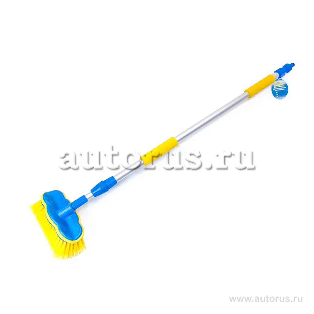 Щетка сметка для мытья ам, телескопическая 100-165 см, под шланг DOLLEX WSH-3026