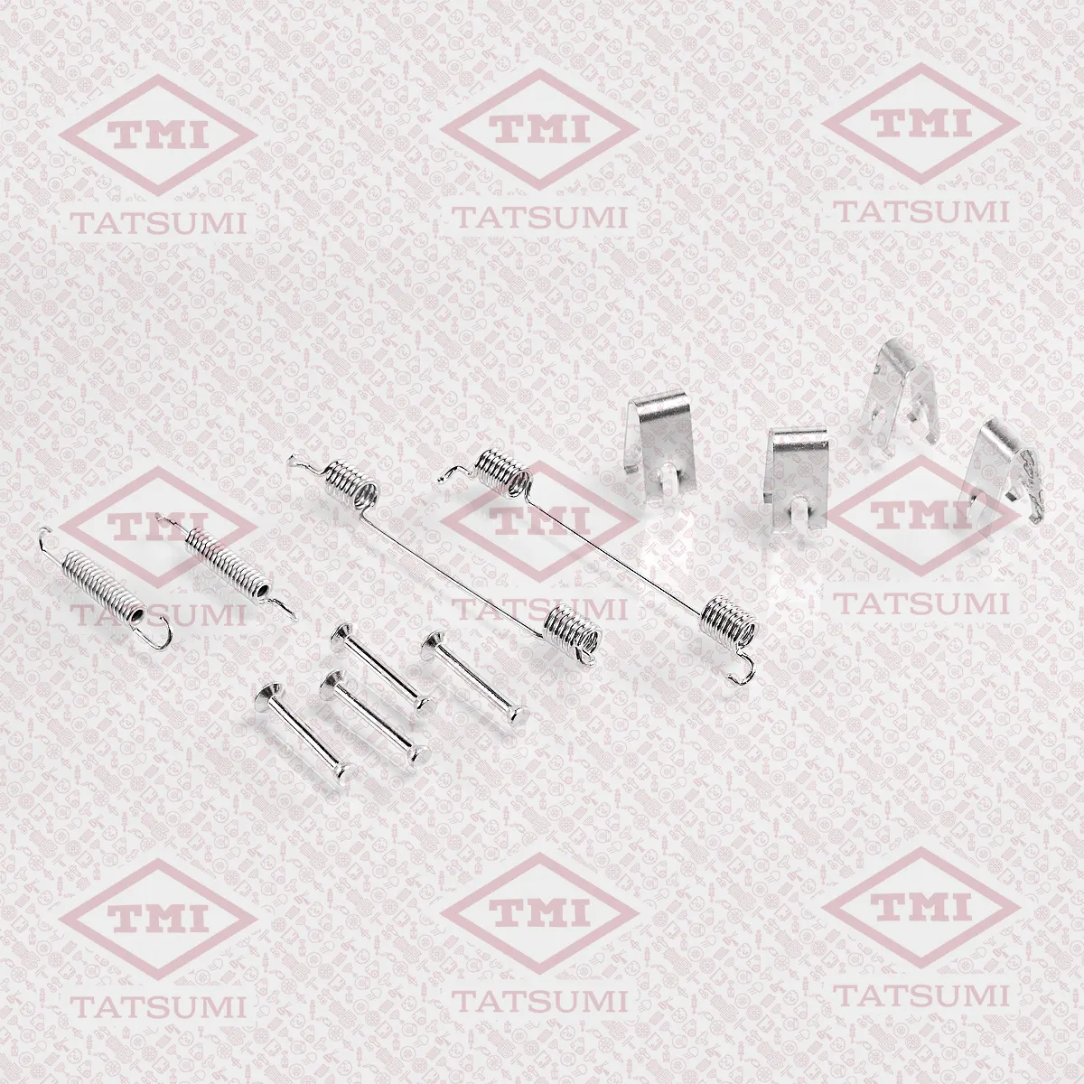 Ремкомплект пружин для задних барабанных колодок TATSUMI TCG1319