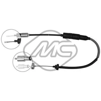 Трос сцепления REN LAGUNA 3/0 V6 AUTOMATIC Metalcaucho 80076