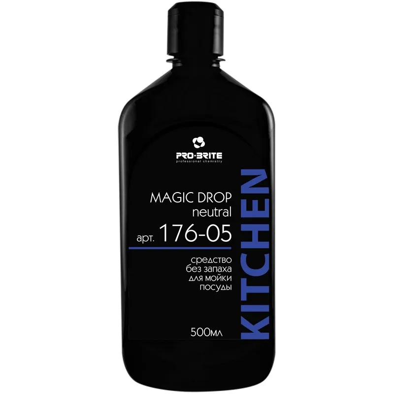 Профхим д/посуды д/ручного мытья Pro-Brite/Magic Drop Neutral,0,5л_СПб 821113