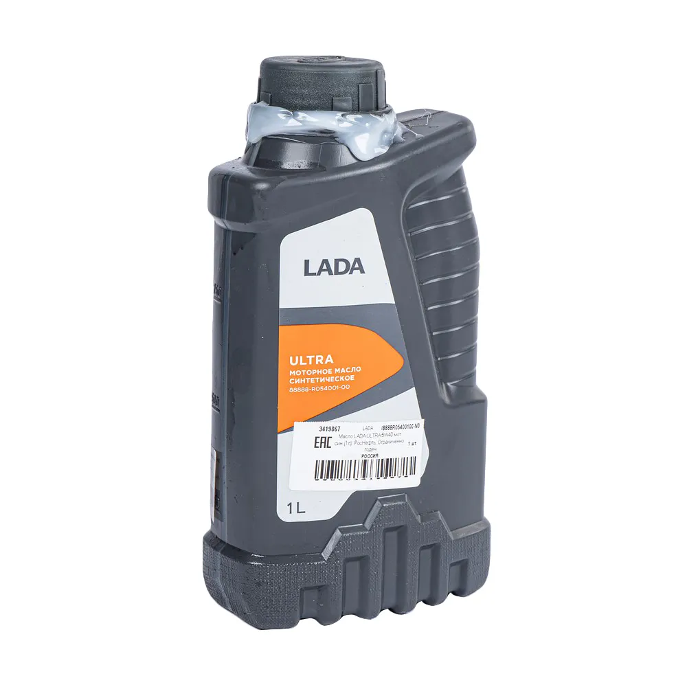Масло моторное LADA Ultra 5W-40 синтетическое 1 л УЦЕНКА! 88888R05400100-N0