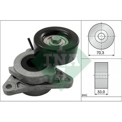 Натяжитель ремня ДВС INA 534060610