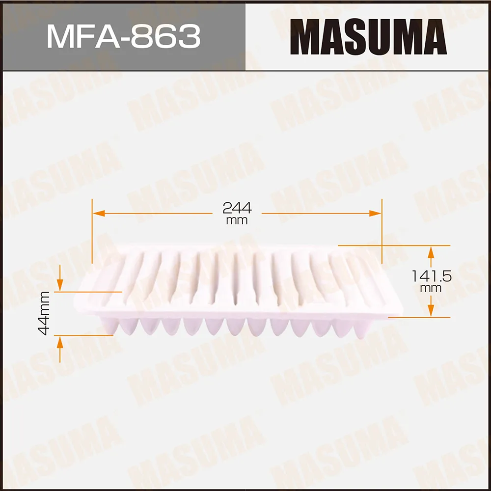 Фильтр воздушный daihatsu terios 1.3 16v 00 MASUMA MFA863