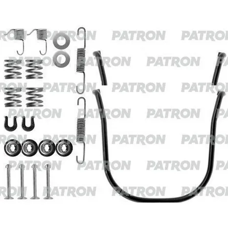 Комплект монтажный тормозных колодок барабанных NISSAN: MICRA 82-91 PATRON PSRK0248