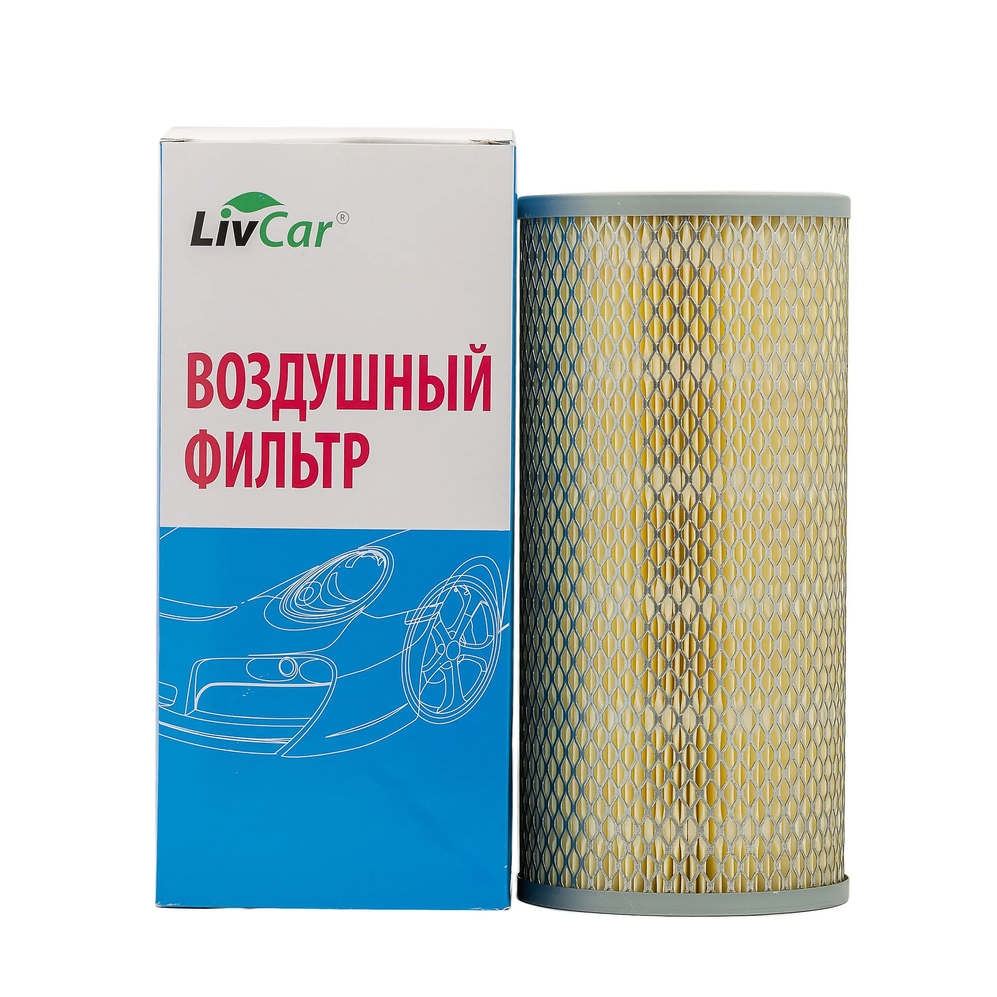 Фильтр воздушный LivCar OEM 17801-54100 TOYOTA (RHD) LIVCAR LCT170/0000A