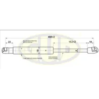 АМОРТИЗАТОР БАГАЖНИКА L AUDI A8 (4E) 08/03-04/10 390N L408/152MM G.U.D GGS020139