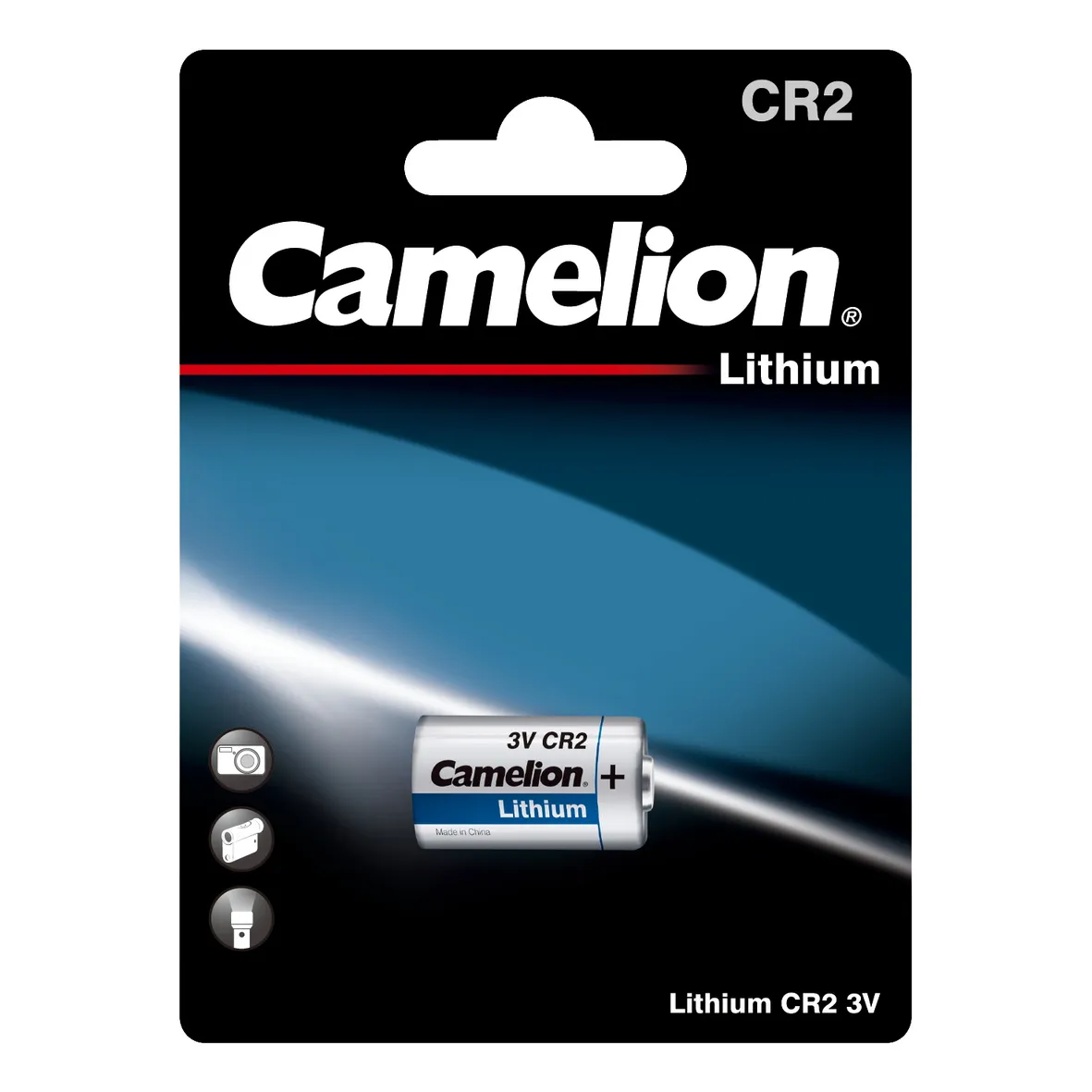 Батарейка литиевая Camelion Lithium CR2 3V (1 шт) CR2-BP1