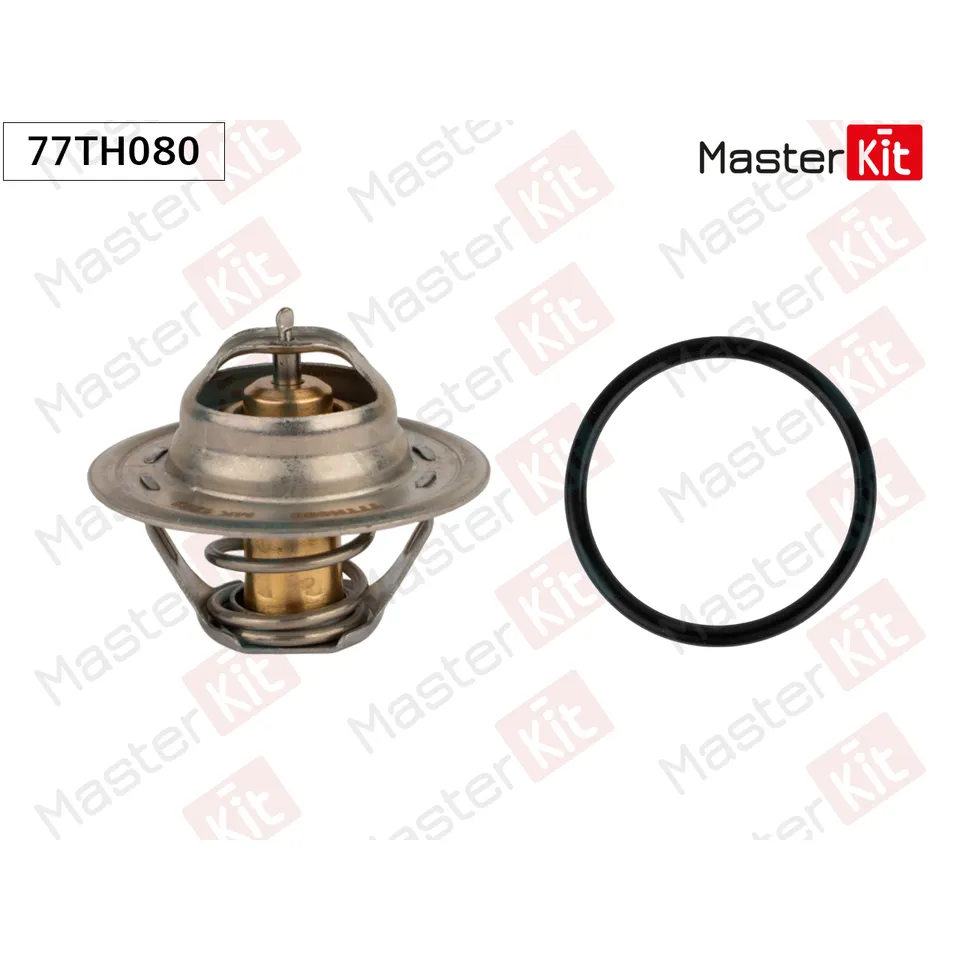 Термостат Skoda Octavia A5 (04-)/Fabia I (99-)/Audi A4 B5 (94-)/A6 C6 (04-) 87C MASTERKIT 77TH080