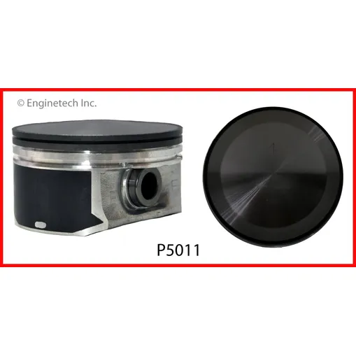 Поршни к-т +0.50 Chrysler 5.7L HEMI OHV V8 16V 2003-2008 1001.51.53.0mm Use S39128.50 PR1160.20 ENGINETECH P5011(8).50MM
