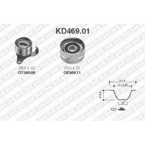 Комплект ремня ГРМ SNR KD46901