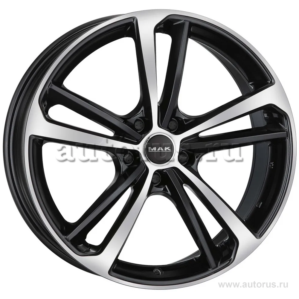 Диск литой R20 8.5J 5x112/66.45 ET45 MAK Nurburg Black Mirror F8520NBBM45WS3X