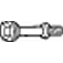 Болт системы выпуска Prius хэтчбек II (W20) 1.5 1NZ-FXE 2003-2009 BOSAL 258942