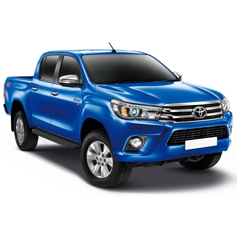Порог-площадка Premium-Black A193ALB + комплект крепежа, RIVAL, Toyota Hilux 2015- Toyota Hilux VIII A193ALB.5708.1