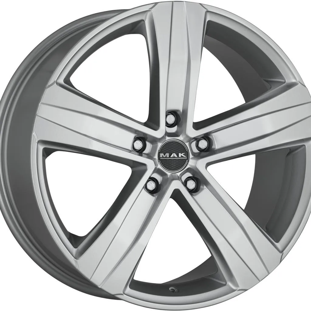 Диск литой R18 7.5J 5x120/65.1 ET50 MAK Stone 5 Silver F75805TSI50IG3X