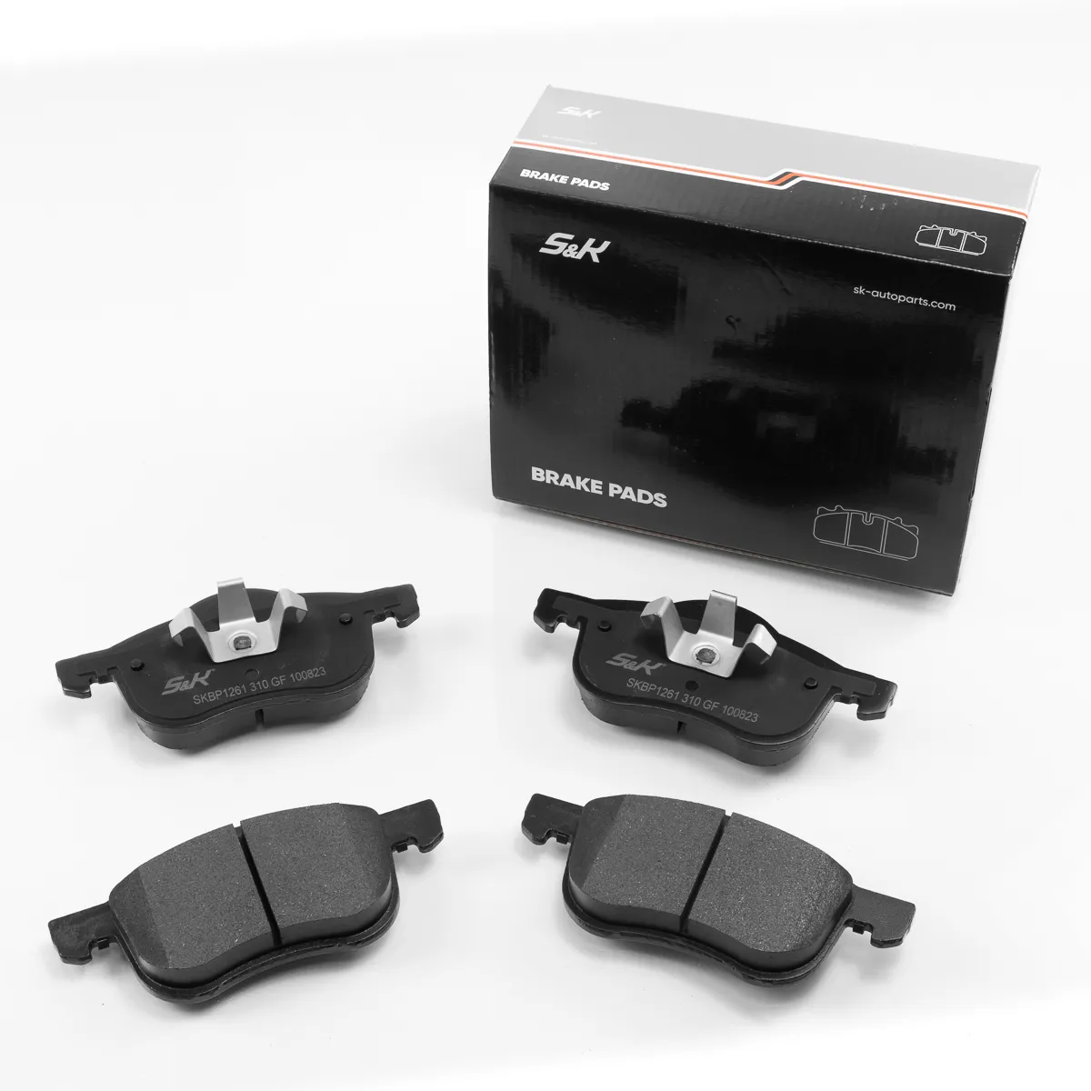 Колодки тормозные передние S&K SKBP1261
