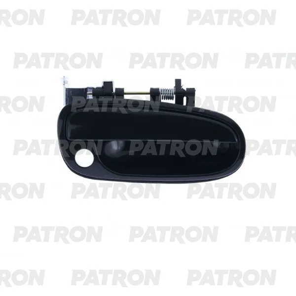 Ручка наружная двери передн прав Hyundai Matrix 01-2010 (черн) PATRON P20-0210R
