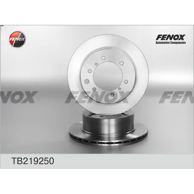 Диск тормозной задний HYUNDAI TERRACAN 01- 315X20X6; FENOX TB219250