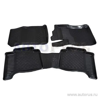 Коврики салона резиновые АГАТЭК A.004.73.S TOYOTA LAND CRUISER Prado 03-09