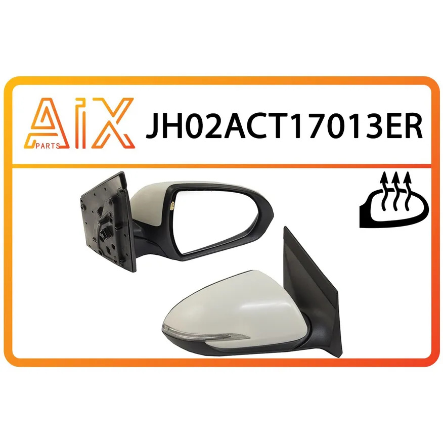 Зеркало левое электрика с подогревом без указателя AIX JH02-ACT17-013ER
