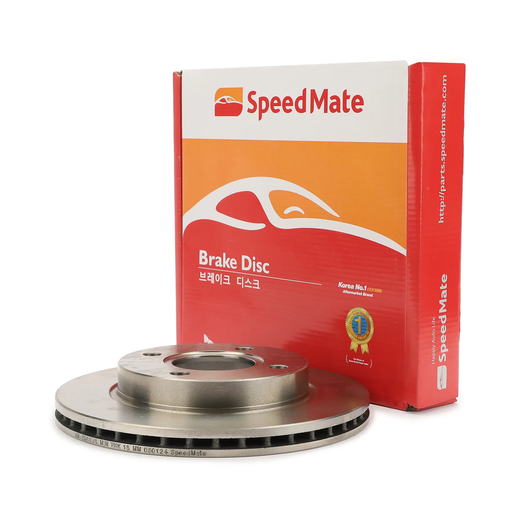Диск тормозной передний FORD ESCORT V,VI,VII,FIESTA III,IV/MAZDA 121 III SPEEDMATE SM-BDU058