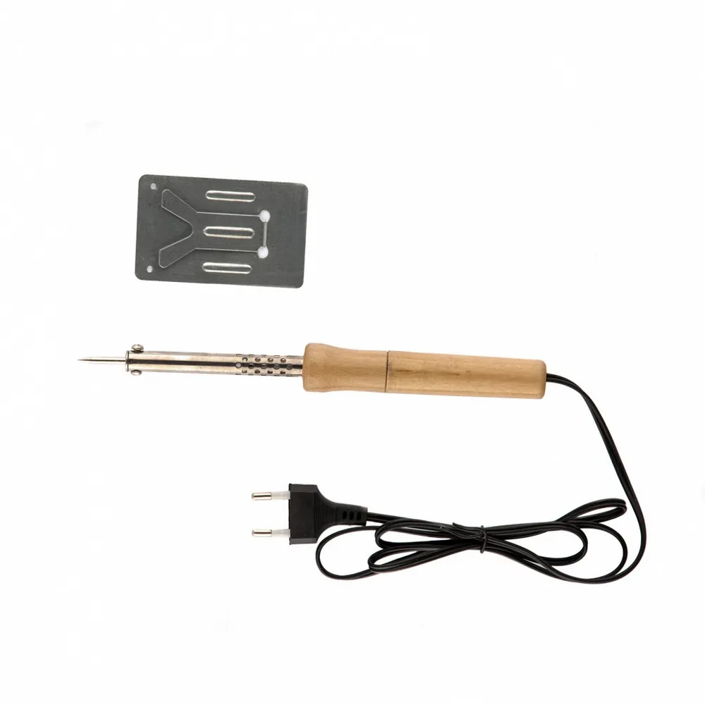 Паяльник с ручкой из дерева, 30 Вт, 220 В SPARTA 913101