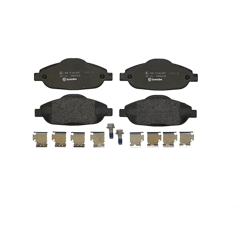 Колодки передние PEUGEOT 308/3008 1.4/1.6L,1.6HDI 04-> BREMBO P61101